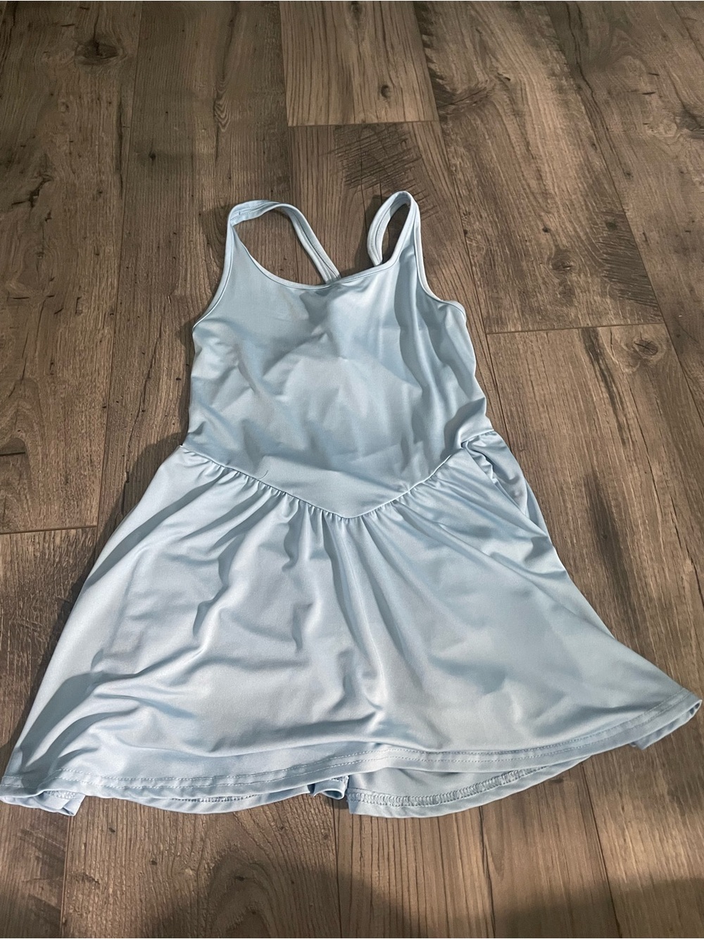 SHEIN Pale Blue Athletic Dress